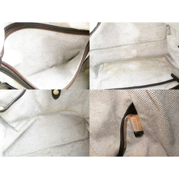 Dooney & Bourke Brown Croc Embossed Leather Large Hobo Shoulder Bag & Key Fob - Picture 9 of 15